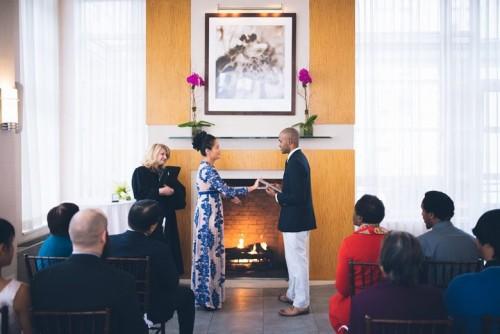 Penthouse 1202 is perfect for small elopement ceremonies. Our Director of Meetings and events can work with you to pick the best layout for your day!